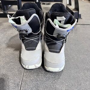 Burton Kids Black and Gray Snow Boots